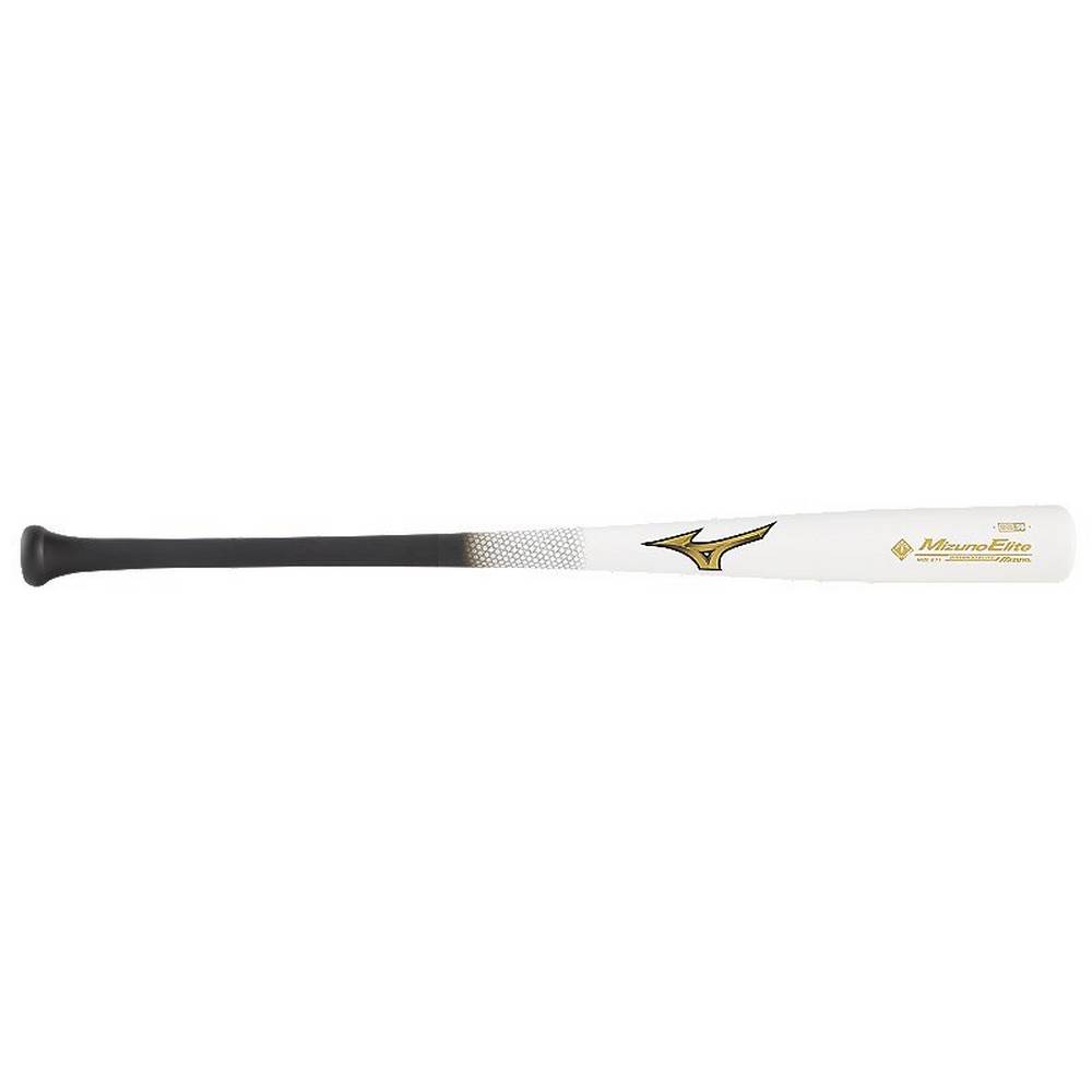 Mazza Da Baseball Mizuno MZE 271 Bamboo Elite Wood Uomo - Bianche/Nere - 25601-PCTR